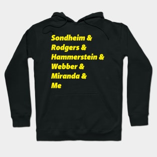 Musical Theatre Greats Hoodie